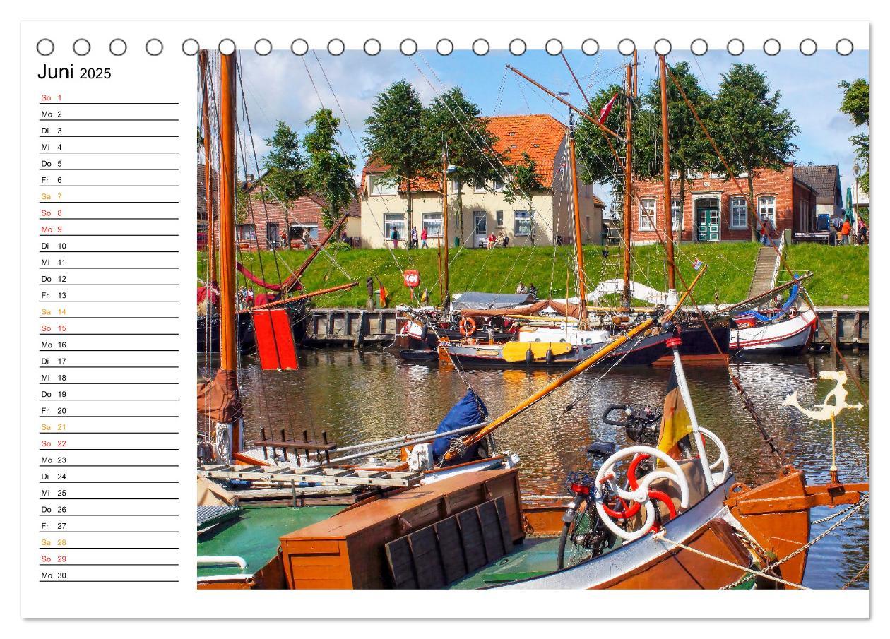 Bild: 9783457239681 | Ostfriesland - maritim pur (Tischkalender 2025 DIN A5 quer),...