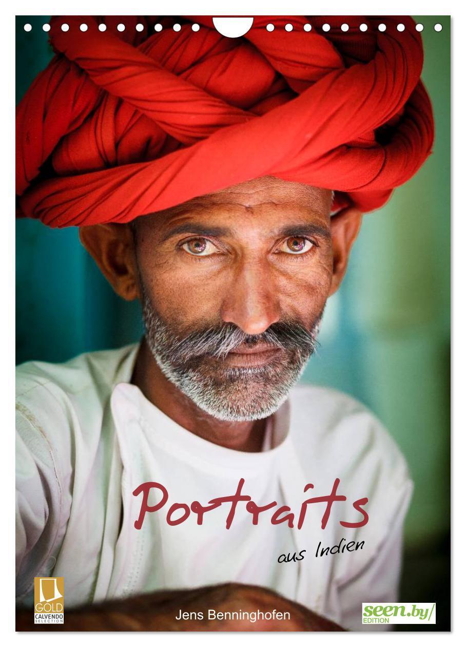 Cover: 9783457085264 | Portraits aus Indien (Wandkalender 2025 DIN A4 hoch), CALVENDO...