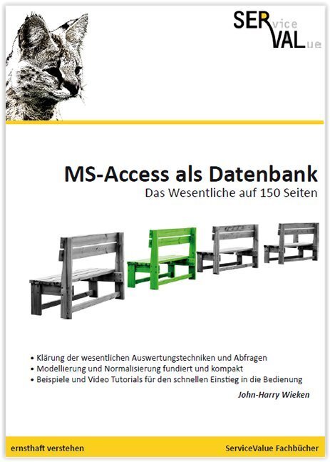 Cover: 9783981625325 | MS-Access als Datenbank | Das Wesentliche auf 150 Seiten | Wieken