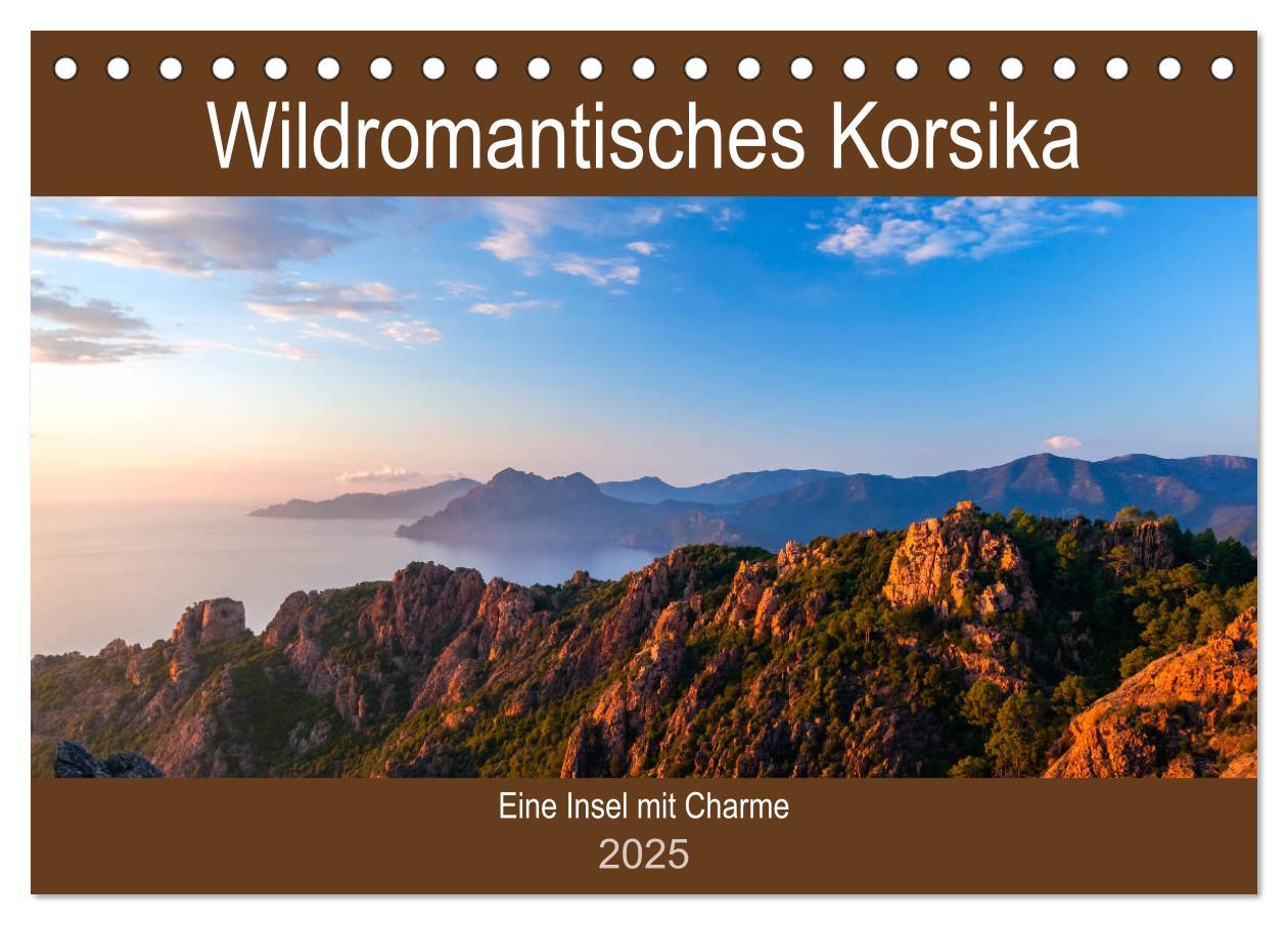 Cover: 9783435156894 | Wildromatisches Korsika (Tischkalender 2025 DIN A5 quer), CALVENDO...