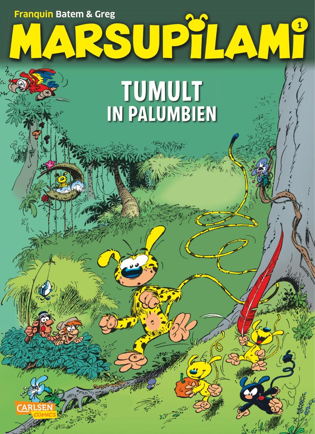 Cover: 9783551799012 | Marsupilami 01: Tumult in Palumbien | André Franquin (u. a.) | Buch