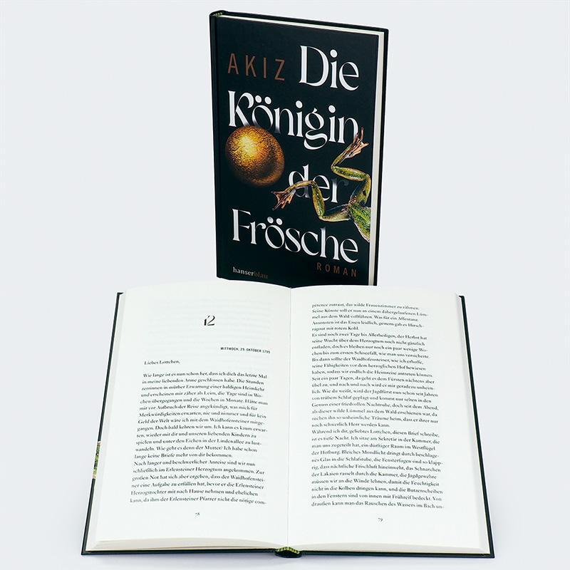 Bild: 9783446276451 | Die Königin der Frösche | Roman | Akiz | Buch | 176 S. | Deutsch