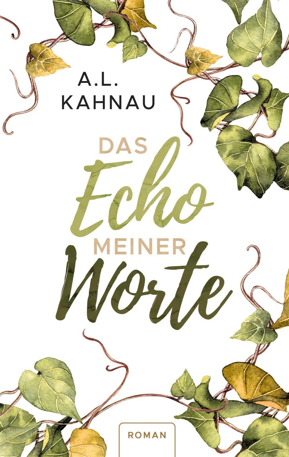 Cover: 9783759769213 | Das Echo meiner Worte | A. L. Kahnau | Taschenbuch | Paperback | 2024