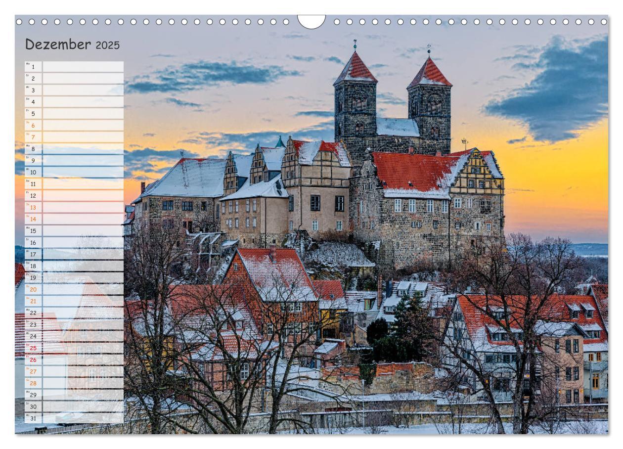 Bild: 9783435111398 | Burgen und Schlösser im Harz (Wandkalender 2025 DIN A3 quer),...