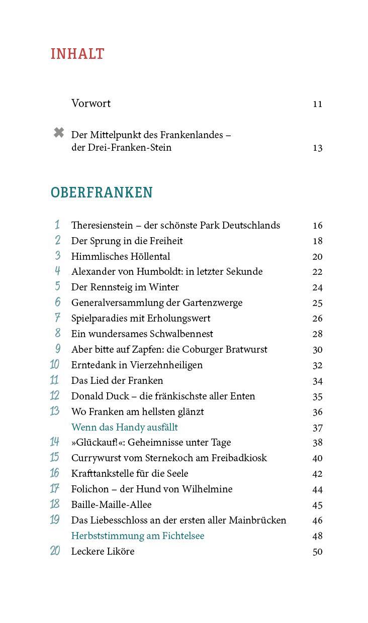 Bild: 9783747203125 | Franken - Wohlfühlorte für Leib und Seele | Freizeitführer | Buch