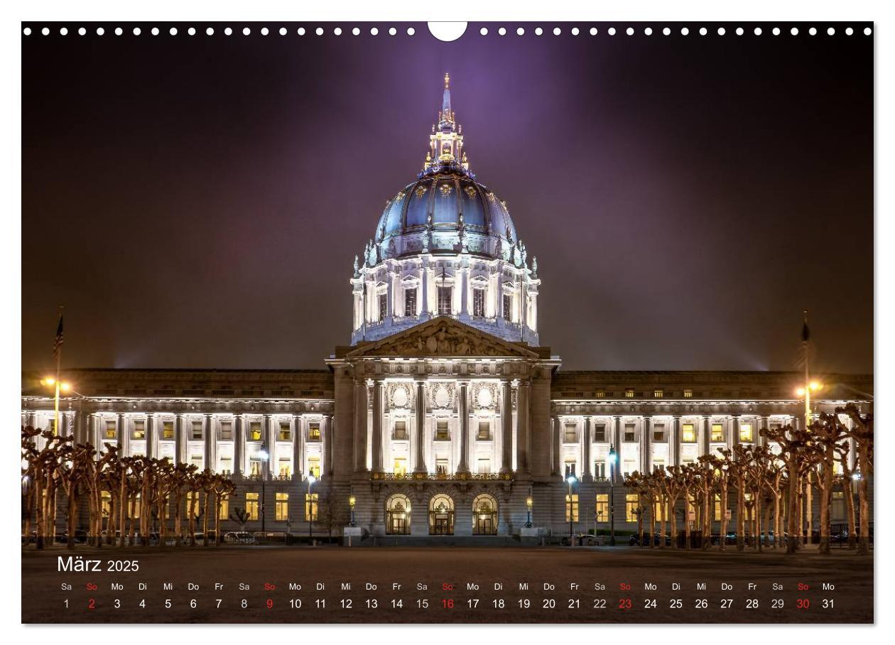 Bild: 9783435621255 | San Francisco Impressionen Tag und Nacht (Wandkalender 2025 DIN A3...