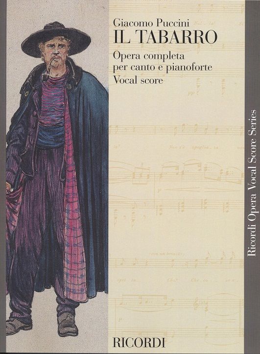 Cover: 9790041297828 | Il Tabarro | Giacomo Puccini | Opera Vocal Score Series (Ricordi)