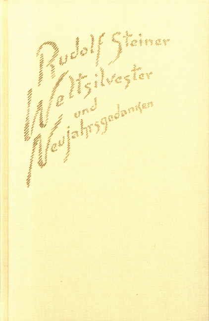 Cover: 9783727419508 | Weltsilvester und Neujahrsgedanken | Rudolf Steiner | Buch | Deutsch