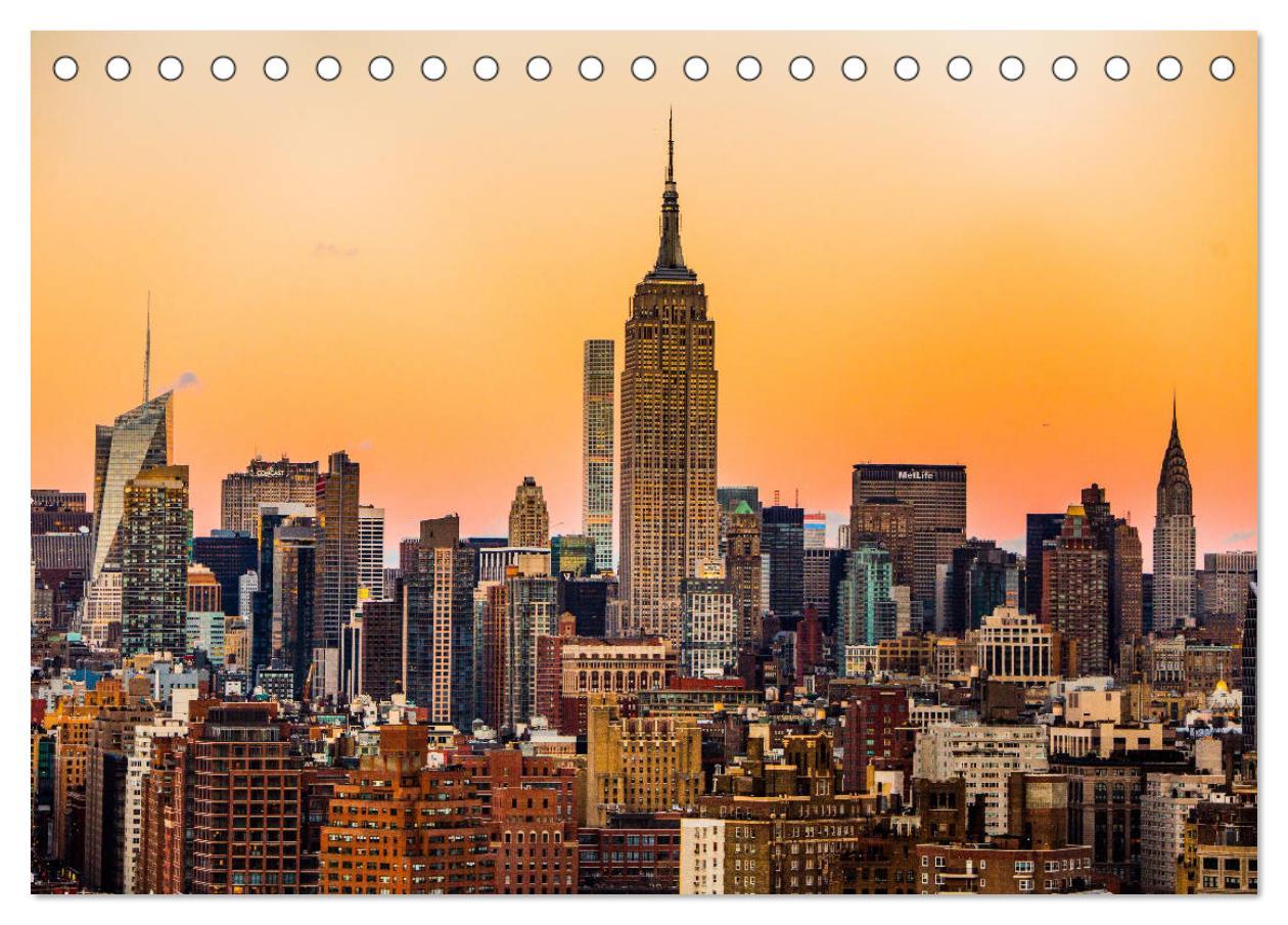 Bild: 9783435274055 | Traumstadt New York (Tischkalender 2025 DIN A5 quer), CALVENDO...