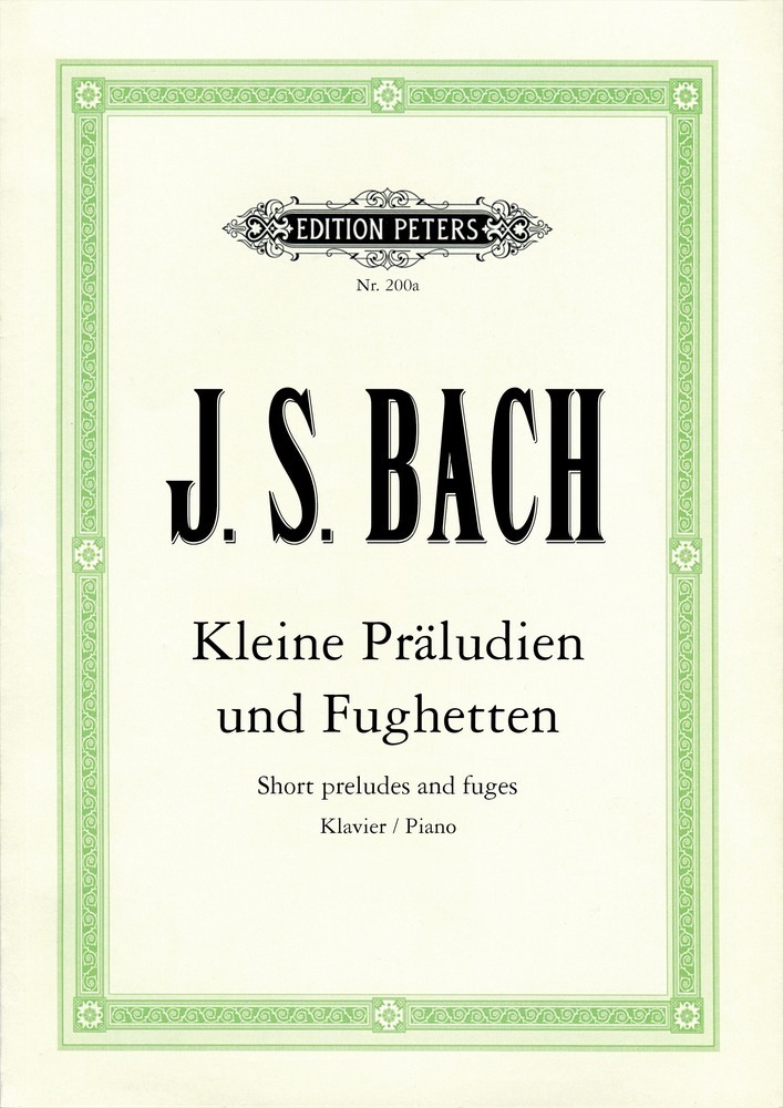 Cover: 9790014002800 | Kleine Präludien und Fughetten für Klavier | Sammelband für Klavier