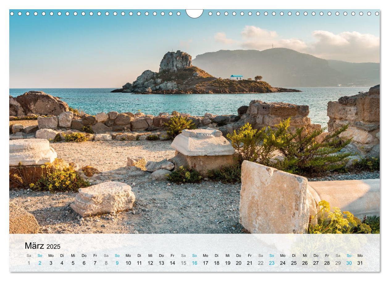 Bild: 9783435104765 | Kos - Insel des Hippokrates (Wandkalender 2025 DIN A3 quer),...