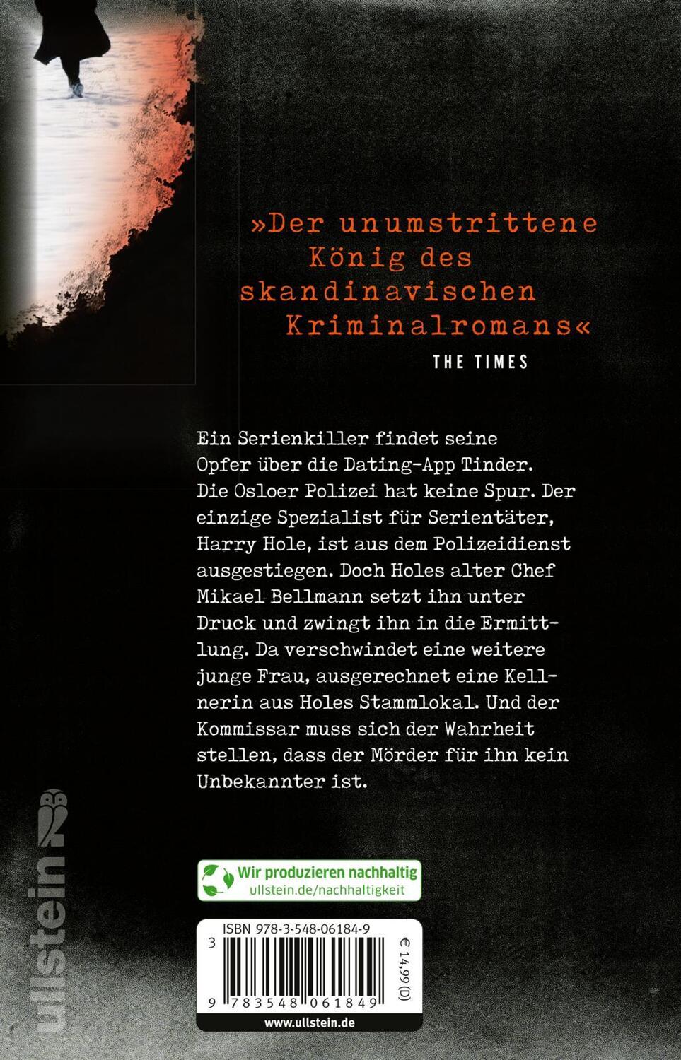 Rückseite: 9783548061849 | Durst | Jo Nesbø | Taschenbuch | Ein Harry-Hole-Krimi | 624 S. | 2020