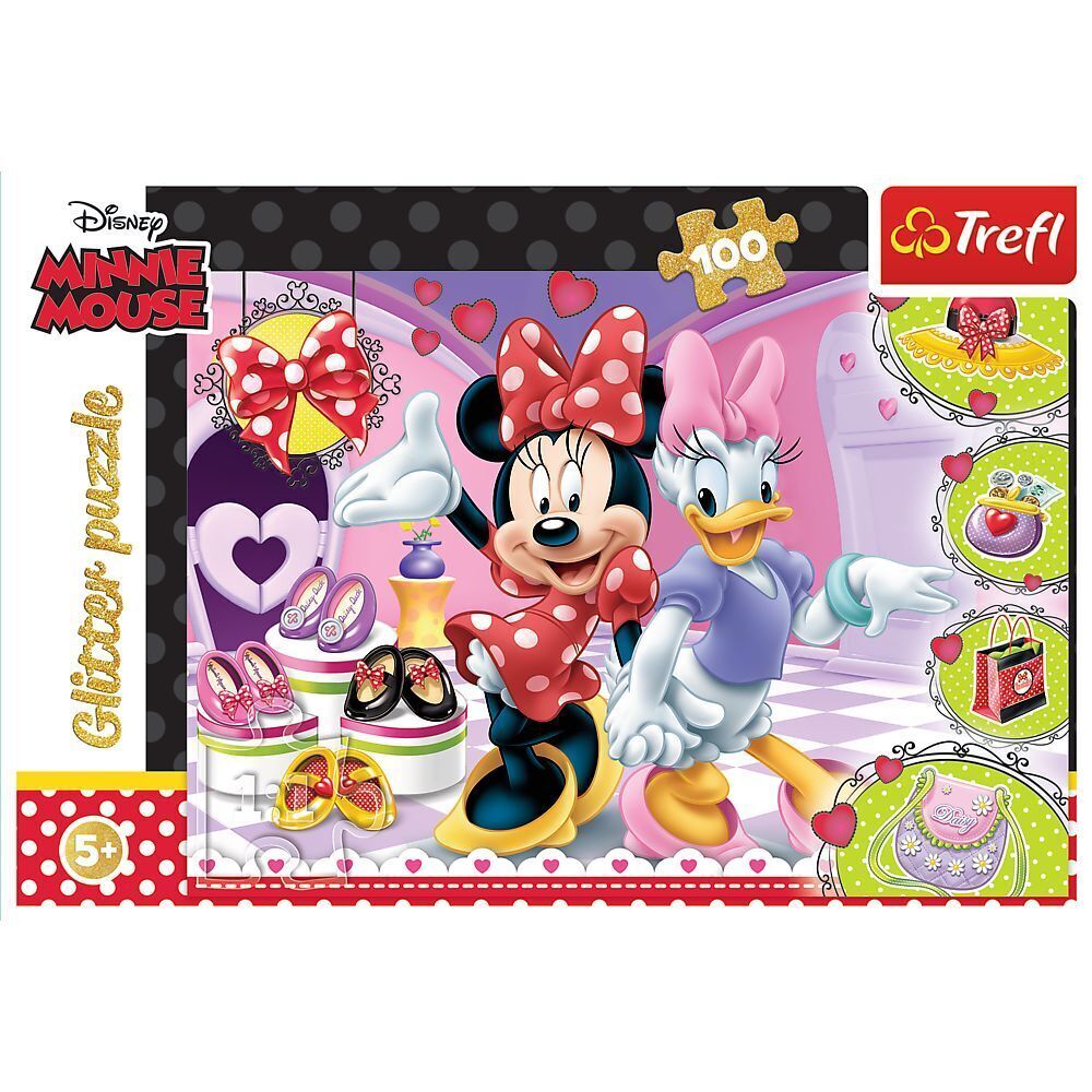 Bild: 5900511148206 | Disney Minnie Mouse Glitterpuzzle, Minnies Schmuckstücke...