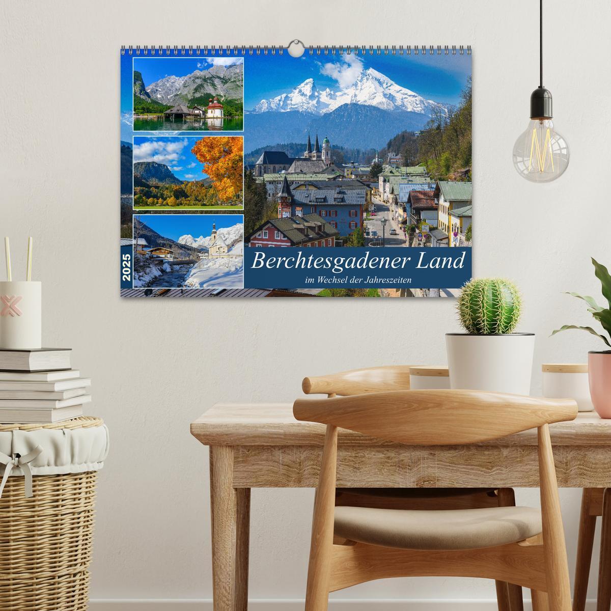 Bild: 9783383987120 | Berchtesgadener Land im Wechsel der Jahreszeiten (Wandkalender 2025...