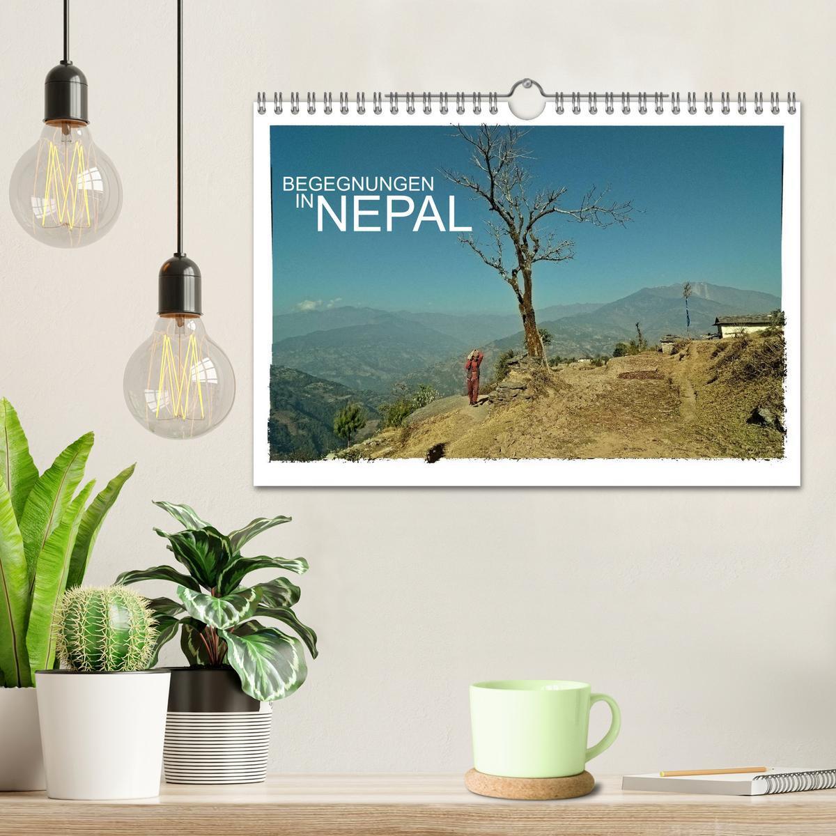 Bild: 9783435547111 | BEGEGNUNGEN IN NEPAL (Wandkalender 2025 DIN A4 quer), CALVENDO...