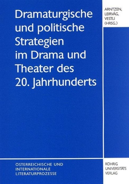 Cover: 9783861102366 | Dramaturgische und politische Strategien im Drama und Theater des...