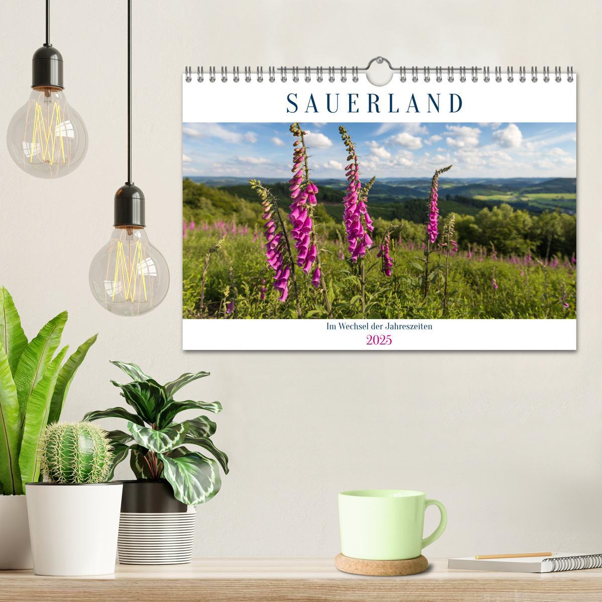 Bild: 9783435019083 | Das Sauerland im Wechsel der Jahreszeiten (Wandkalender 2025 DIN A4...