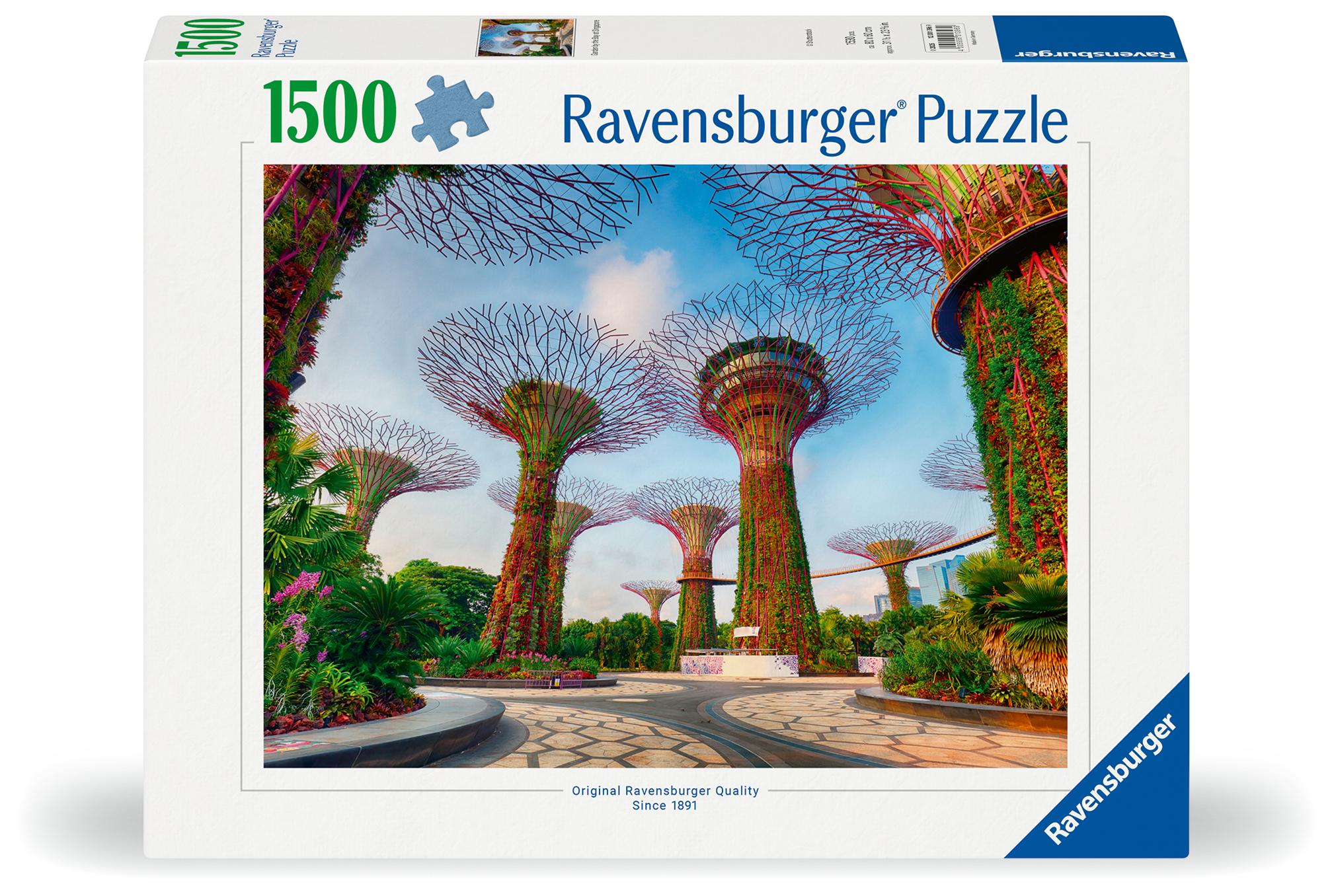 Cover: 4005555013969 | Adult puzzle 1500 Teile - Garden by the Bay at Singapore | Spiel