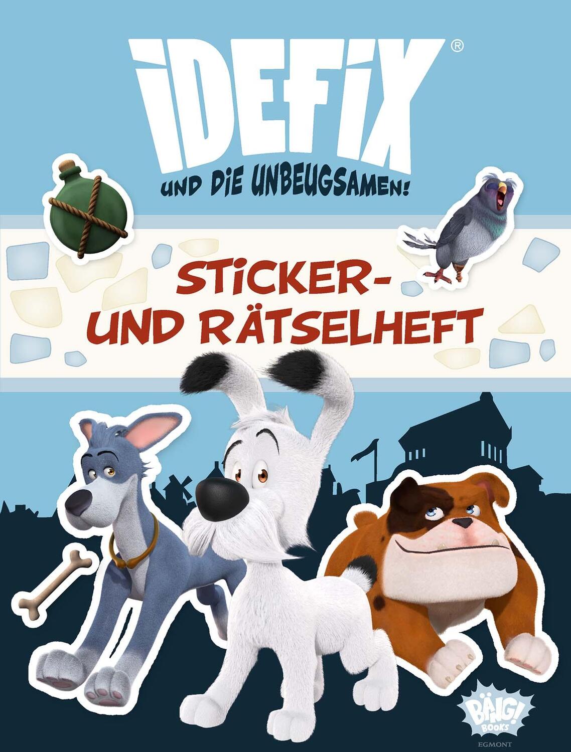 Cover: 9783770407460 | Idefix Beschäftigungsbuch zum Basteln und Rätseln | Mit Stickerbogen