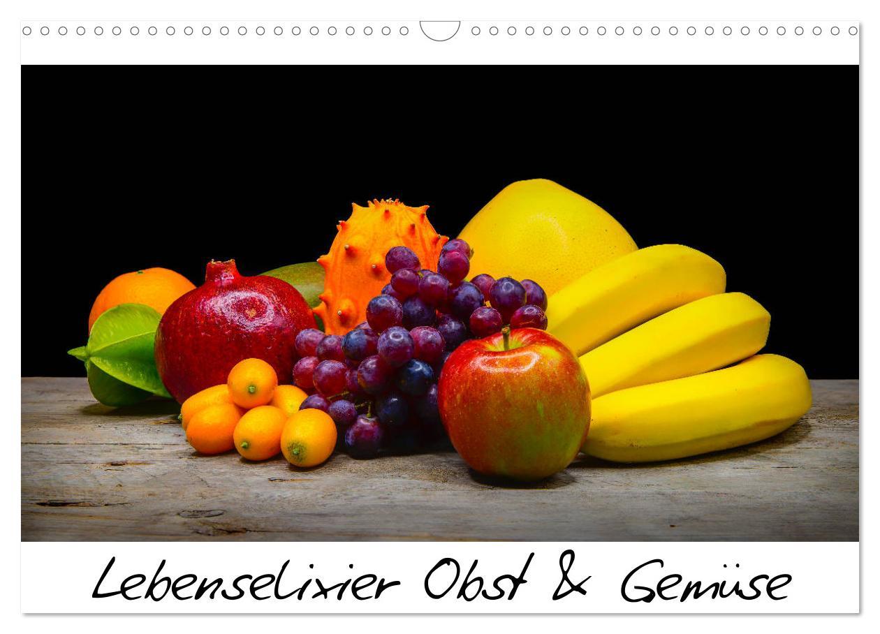 Cover: 9783435234028 | Lebenselixier Obst und Gemüse (Wandkalender 2025 DIN A3 quer),...