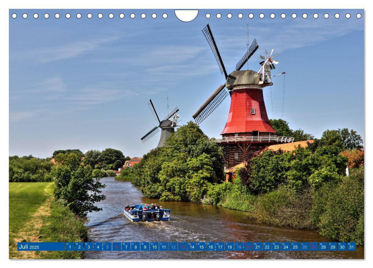 Bild: 9783435456444 | Die Krummhörn Gemeinde in Ostfriesland (Wandkalender 2025 DIN A4...