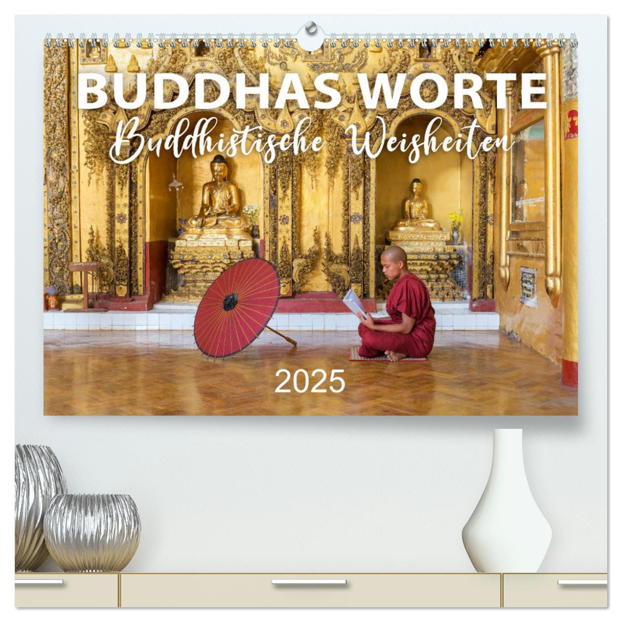 Cover: 9783435067909 | BUDDHAS WORTE - Buddhistische Weisheiten (hochwertiger Premium...