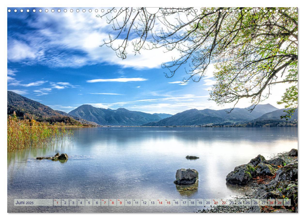 Bild: 9783383859281 | Malerischer Tegernsee (Wandkalender 2025 DIN A3 quer), CALVENDO...