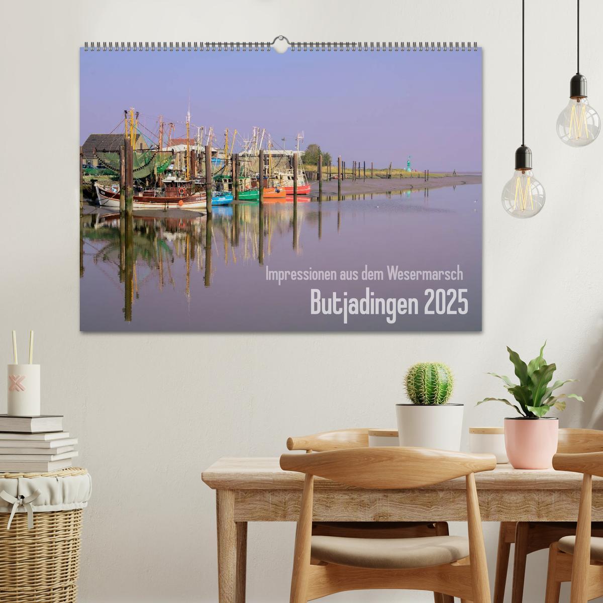 Bild: 9783435651474 | Impressionen aus dem Wesermarsch - Butjadingen 2025 (Wandkalender...