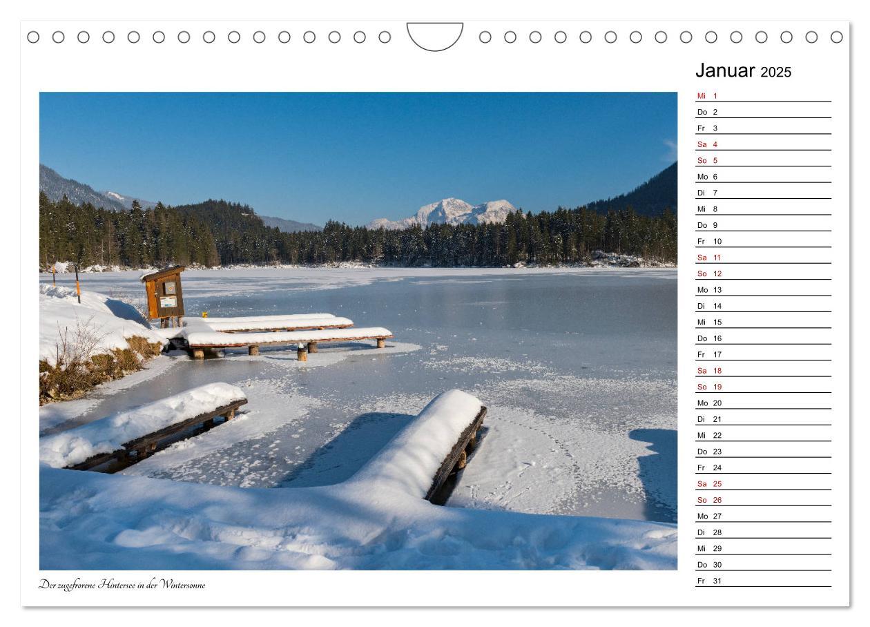 Bild: 9783435357086 | Rund um den Hintersee und Zauberwald (Wandkalender 2025 DIN A4...