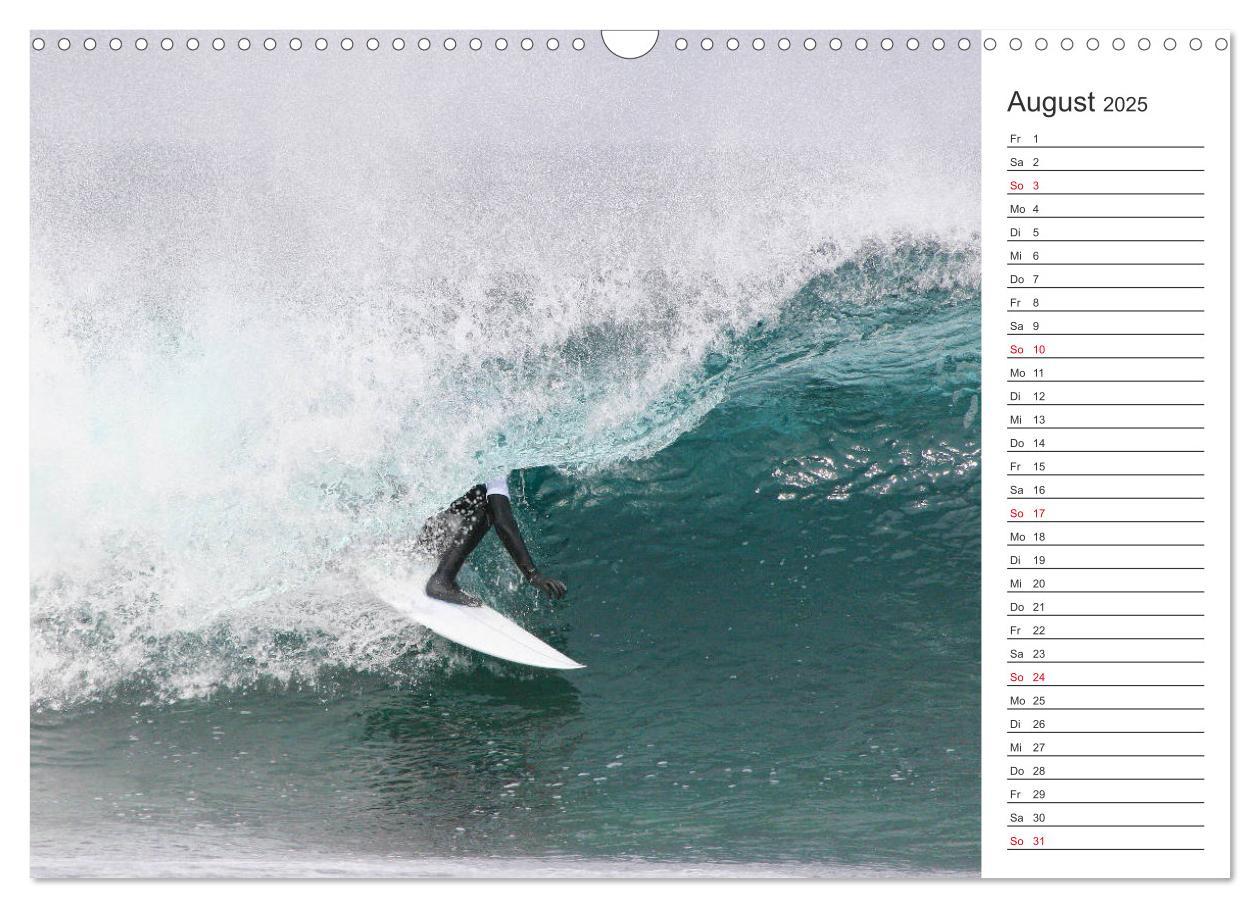 Bild: 9783435381647 | Surfen - Spaß auf den Wellen (Wandkalender 2025 DIN A3 quer),...