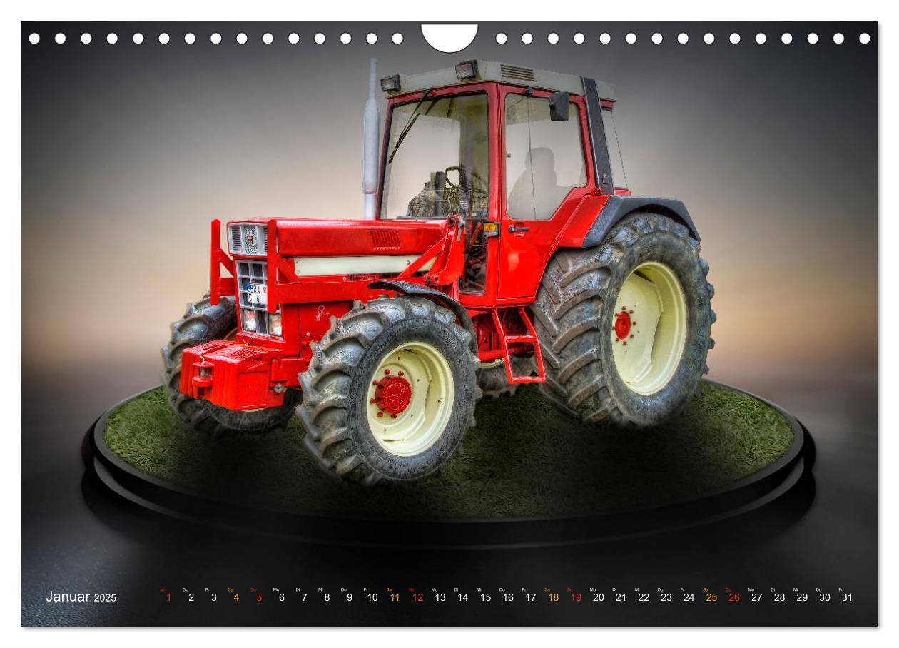 Bild: 9783435095780 | Traktor - Giganten (Wandkalender 2025 DIN A4 quer), CALVENDO...