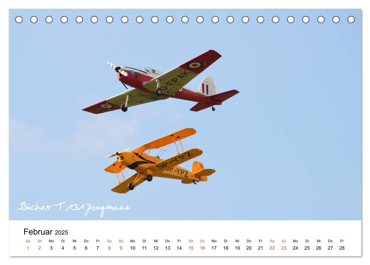 Bild: 9783435379934 | Die Faszination. Flugzeuge am Himmel (Tischkalender 2025 DIN A5...