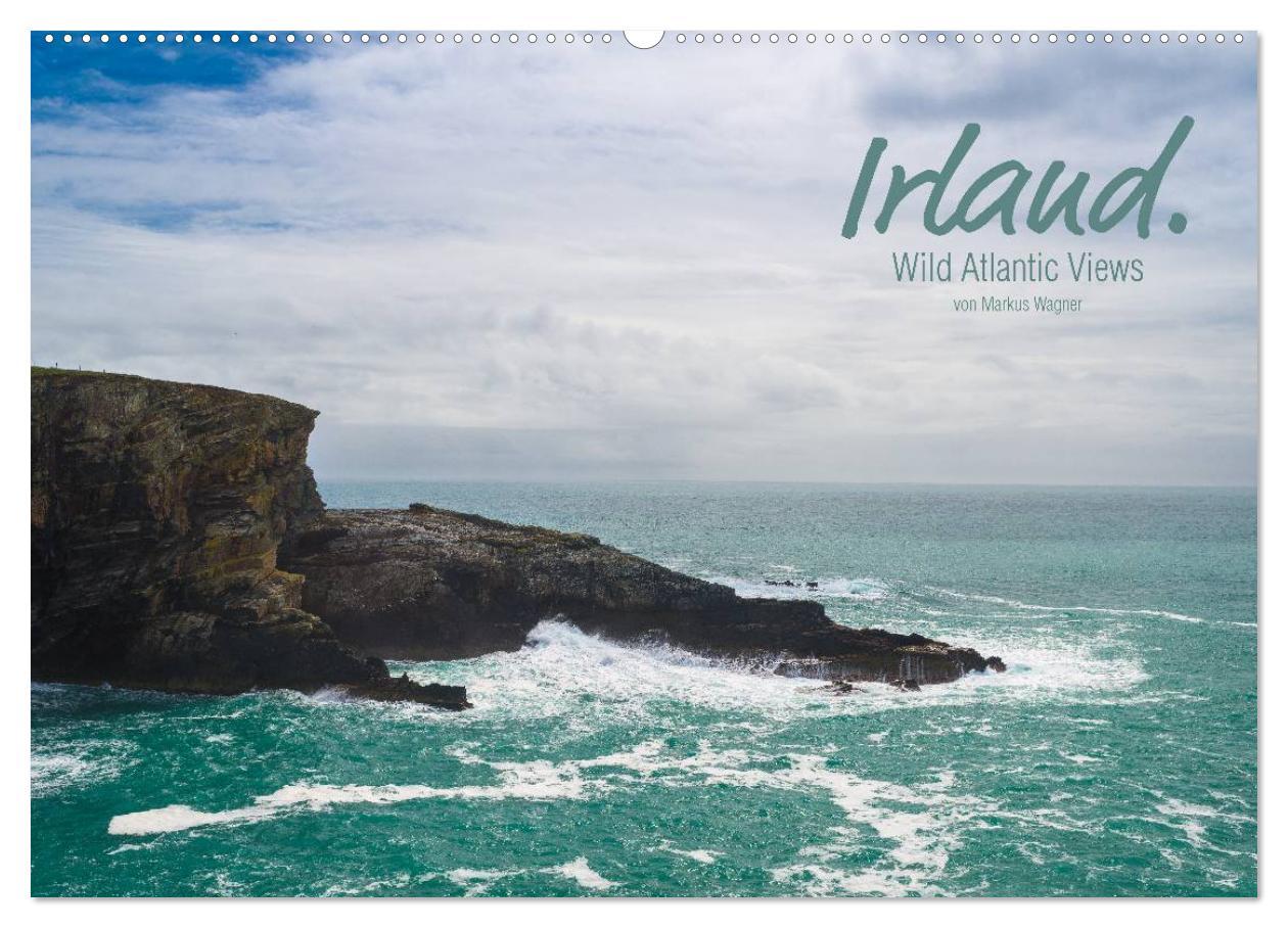 Cover: 9783435825554 | Irland. Wild Atlantic Views. (Wandkalender 2025 DIN A2 quer),...