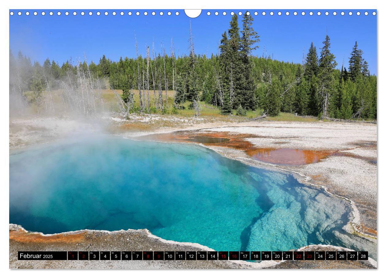 Bild: 9783435284726 | Wunderwelt Yellowstone 2025 (Wandkalender 2025 DIN A3 quer),...