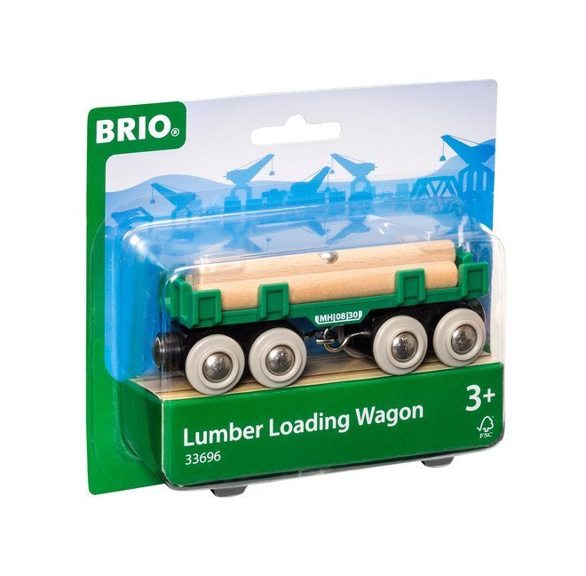 Cover: 7312350336962 | Langholzwagen | BRIO® | Stück | In Blisterverpackung | Deutsch | 2010