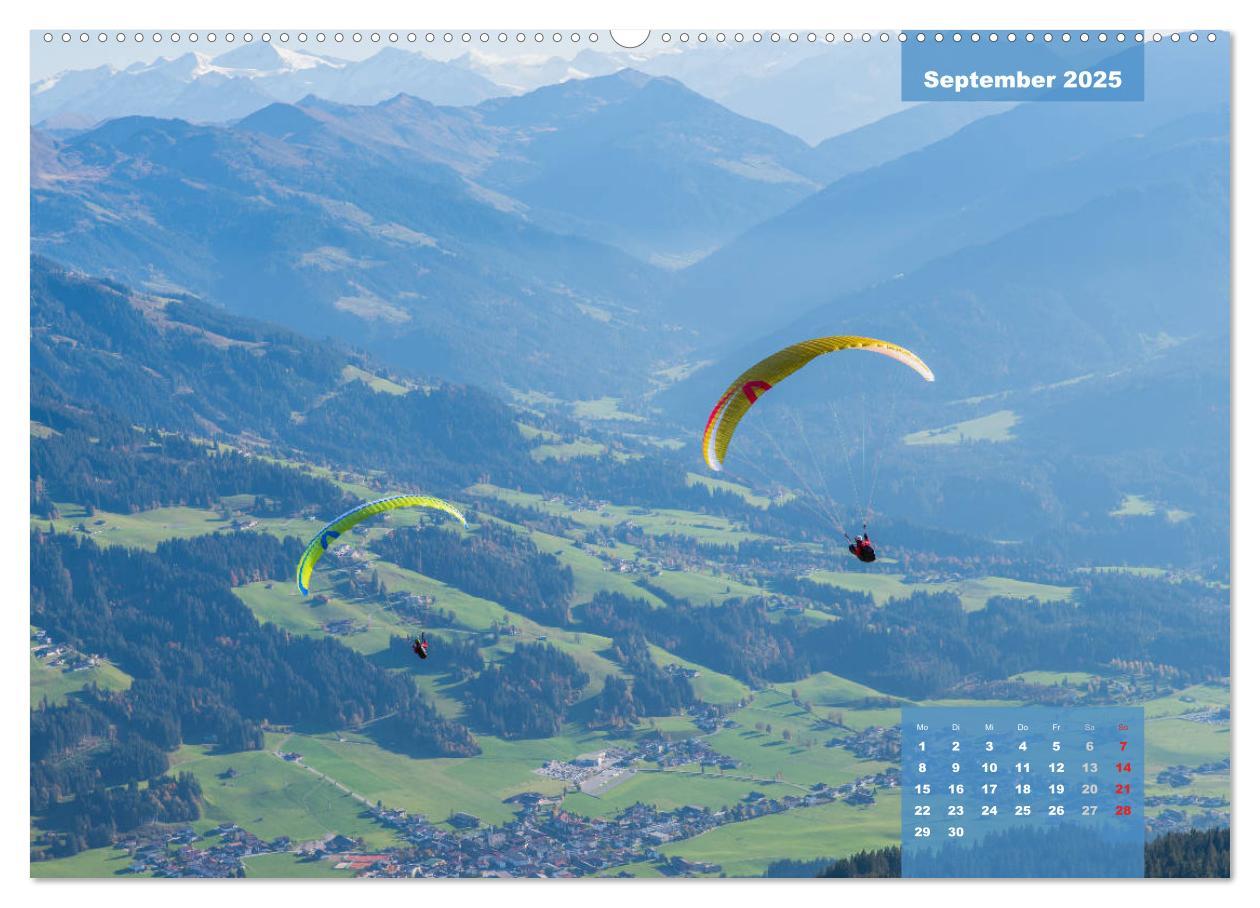 Bild: 9783435178643 | Paragliding - Aufbruch zu neuen Höhenflügen (Wandkalender 2025 DIN...