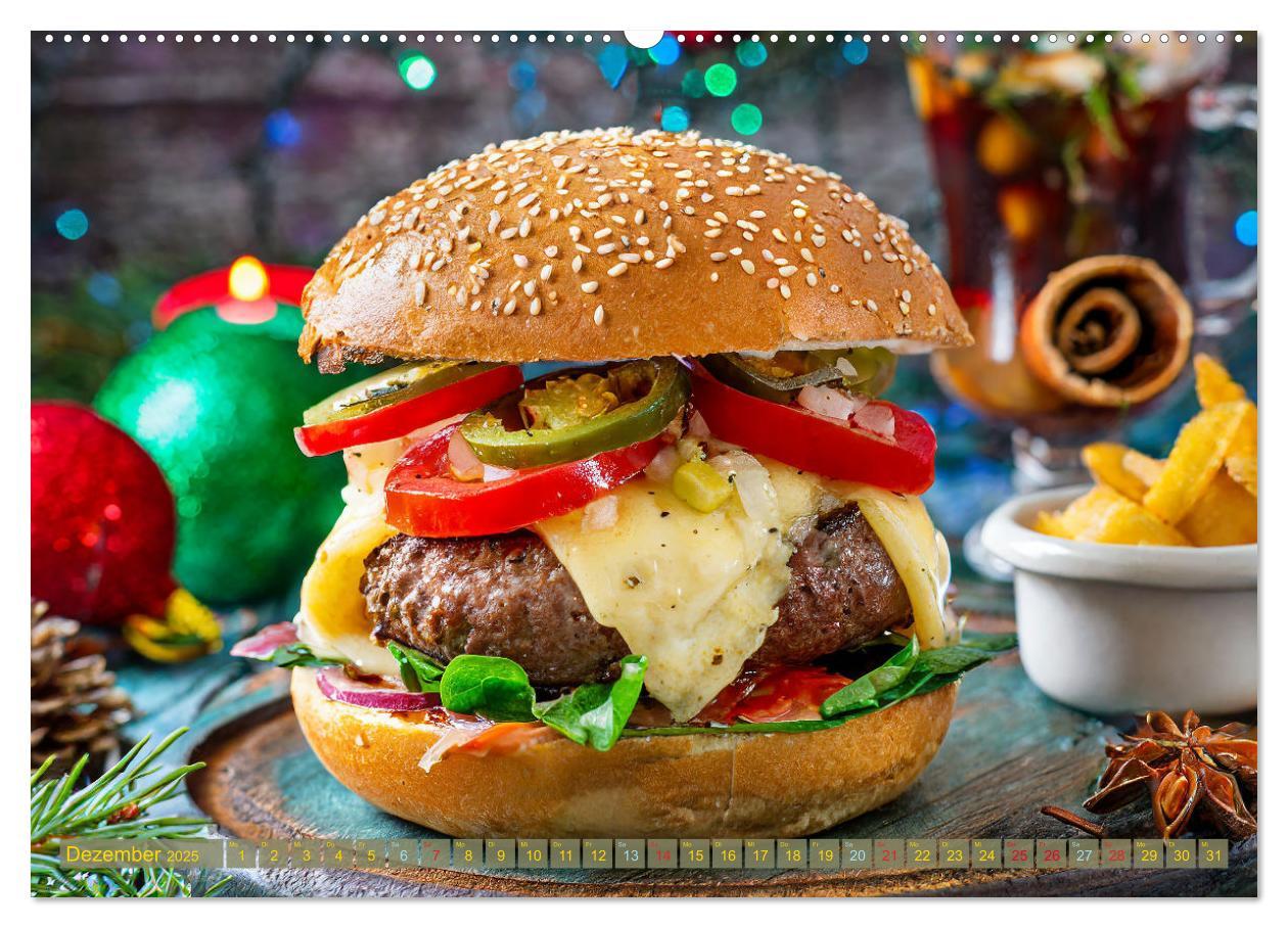 Bild: 9783457037010 | Unsere Burger Deluxe (Wandkalender 2025 DIN A2 quer), CALVENDO...