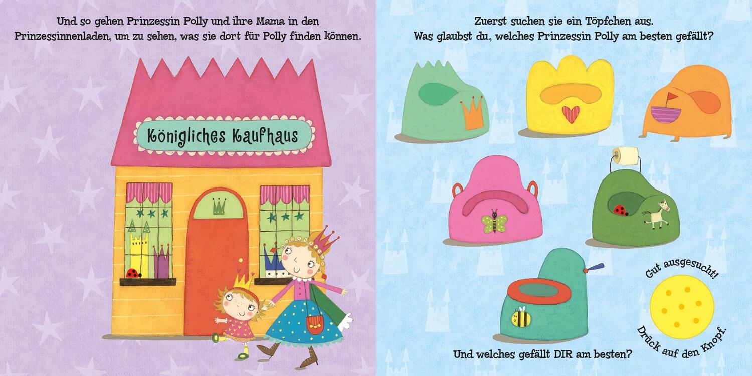 Bild: 9783833238505 | Prinzessin Polly geht aufs Töpfchen | Pappbilderbuch mit Sound | Buch