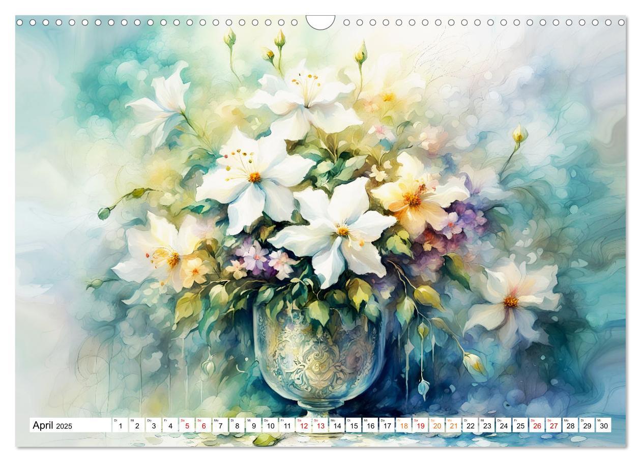 Bild: 9783383811081 | Blumenbuketts (Wandkalender 2025 DIN A3 quer), CALVENDO Monatskalender