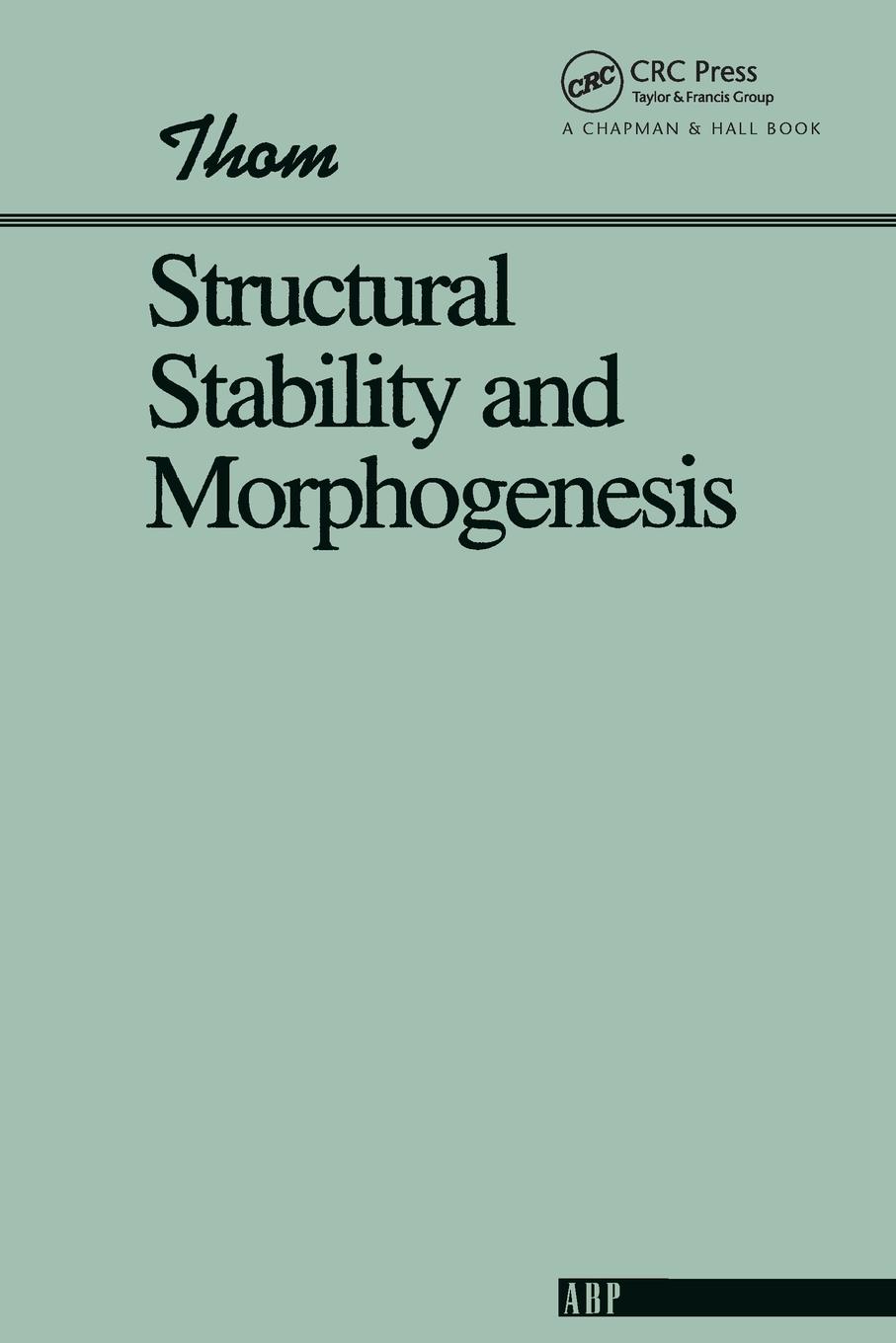 Cover: 9780201406856 | Structural Stability And Morphogenesis | Rene Thom | Taschenbuch