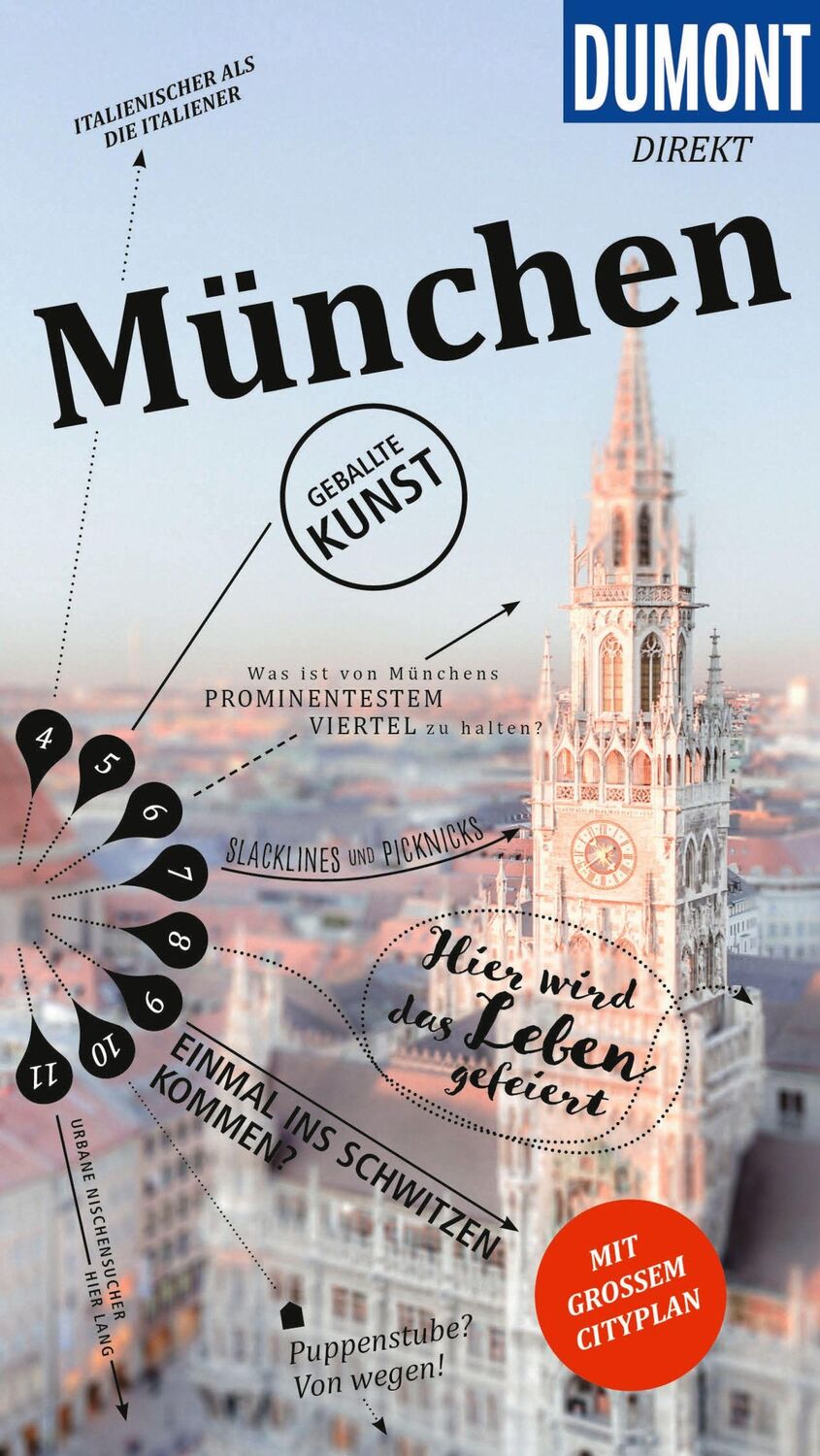 Cover: 9783616000640 | DuMont direkt Reiseführer München | Mit großem Cityplan | Fazekas