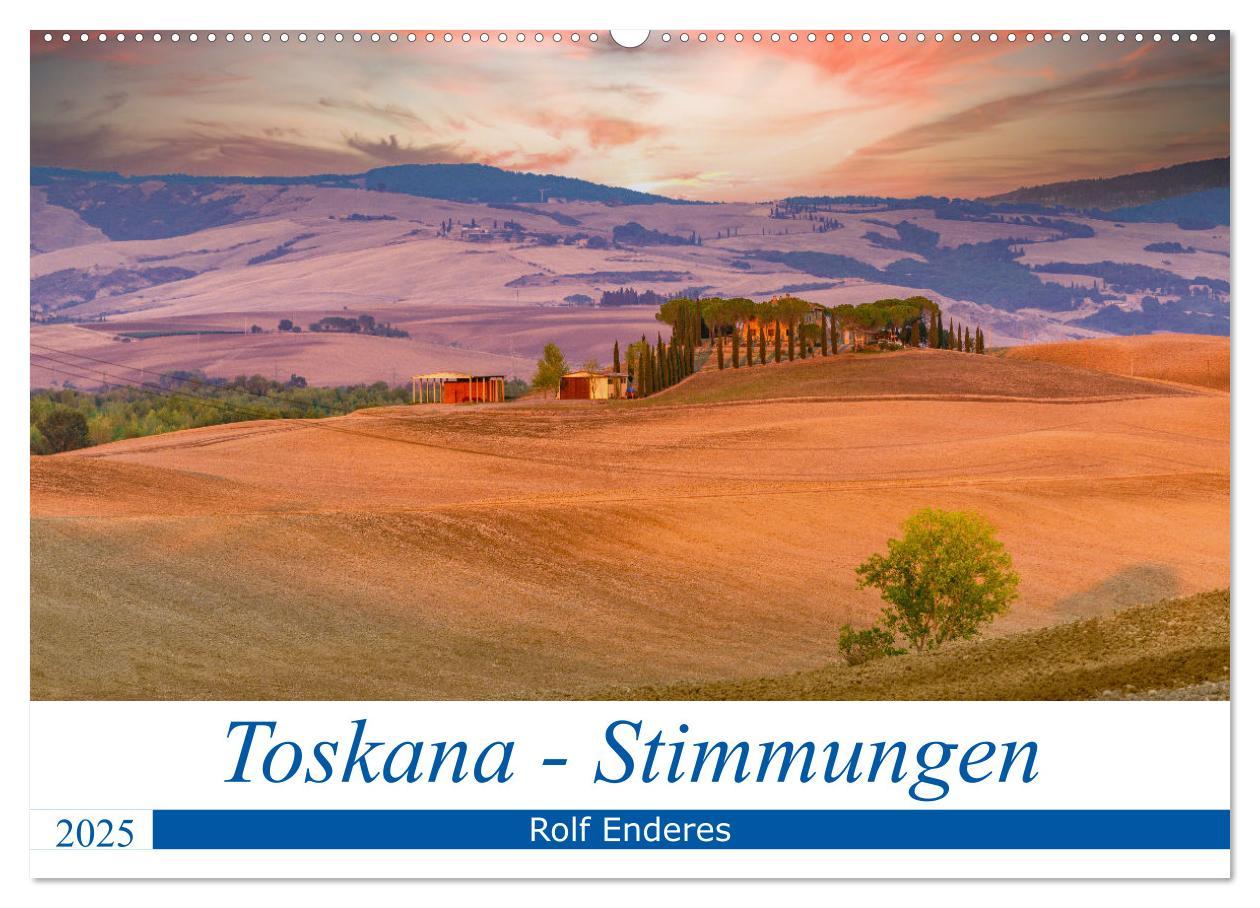 Cover: 9783435010486 | Toskana - Stimmungen (Wandkalender 2025 DIN A2 quer), CALVENDO...