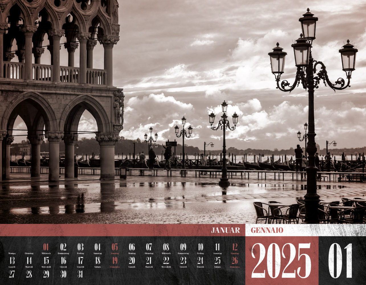 Bild: 9783838425238 | La Dolce Vita - Italienische Lebensart Kalender 2025 | Kunstverlag