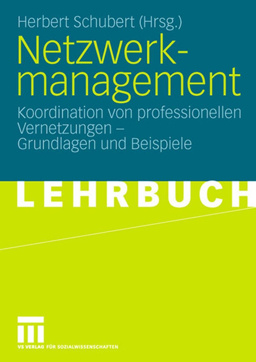 Cover: 9783531154442 | Netzwerkmanagement | Herbert Schubert | Taschenbuch | vi | Deutsch