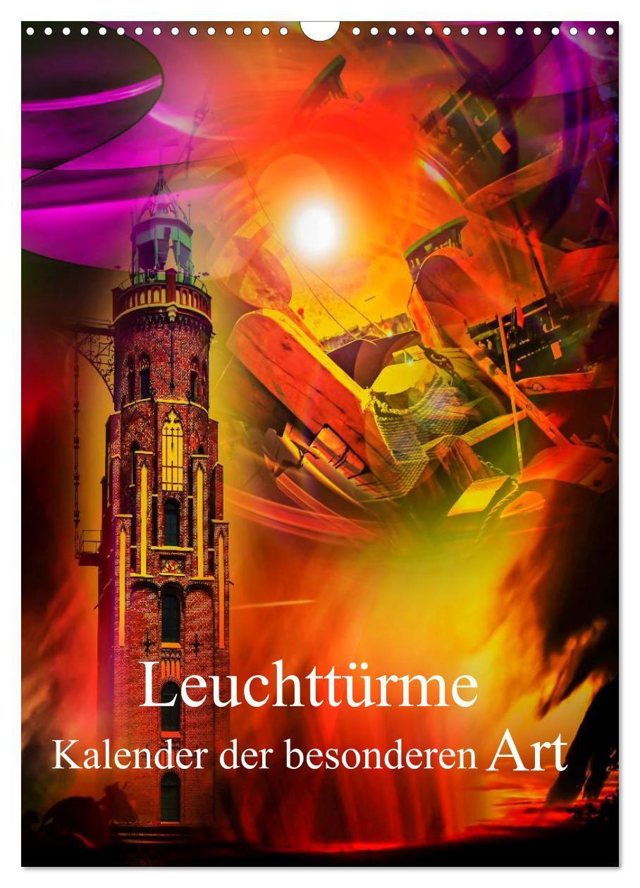 Cover: 9783457048597 | Leuchttürme Kalender der besonderen Art (Wandkalender 2025 DIN A3...