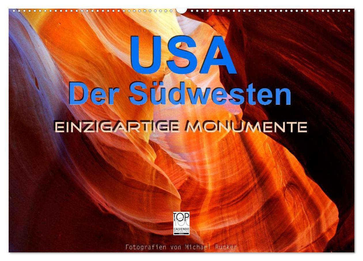 Cover: 9783435715107 | USA Der Südwesten - Einzigartige Monumente (Wandkalender 2025 DIN...