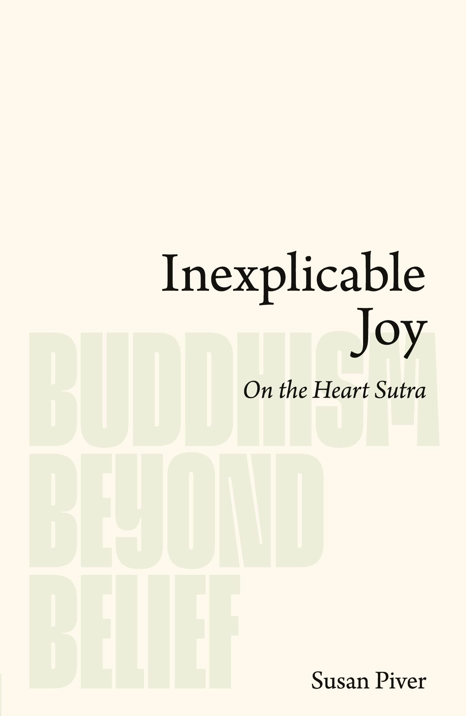 Cover: 9781736943939 | Inexplicable Joy | On the Heart Sutra | Susan Piver | Taschenbuch