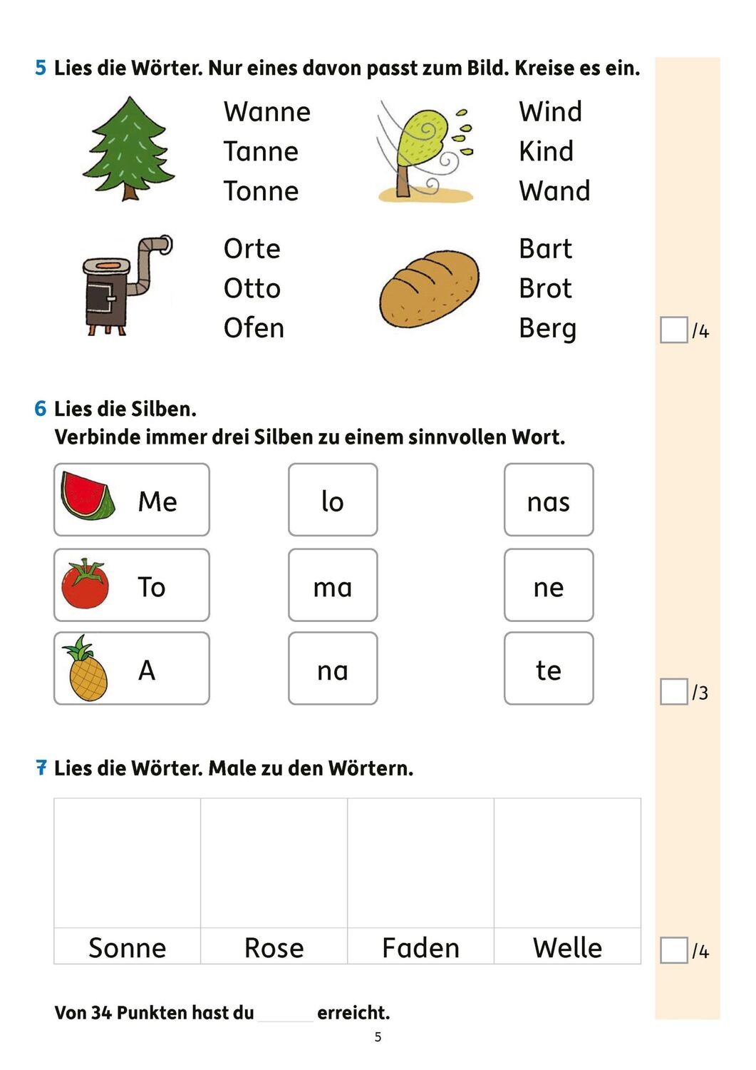 Bild: 9783881002912 | Übungsheft mit Lesetests in Deutsch 1. Klasse | Helena Heiß | 80 S.