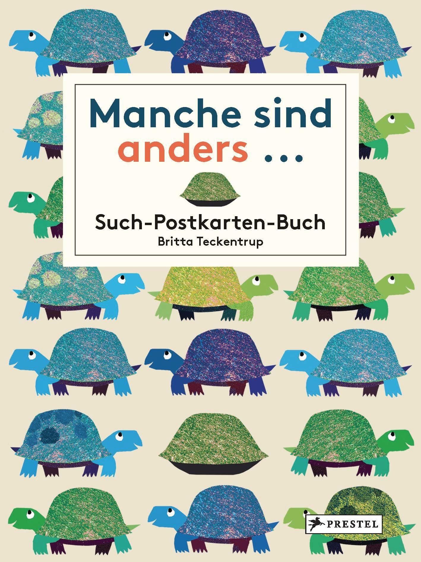 Cover: 9783791372181 | Manche sind anders... Postkarten-Buch | Such-Postkarten-Buch | Buch