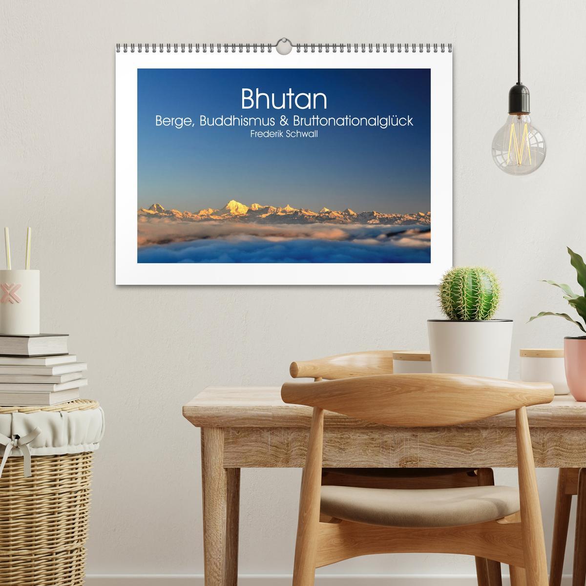 Bild: 9783435127290 | Bhutan ¿ Berge, Buddhismus &amp; Bruttonationalglück (Wandkalender 2025...